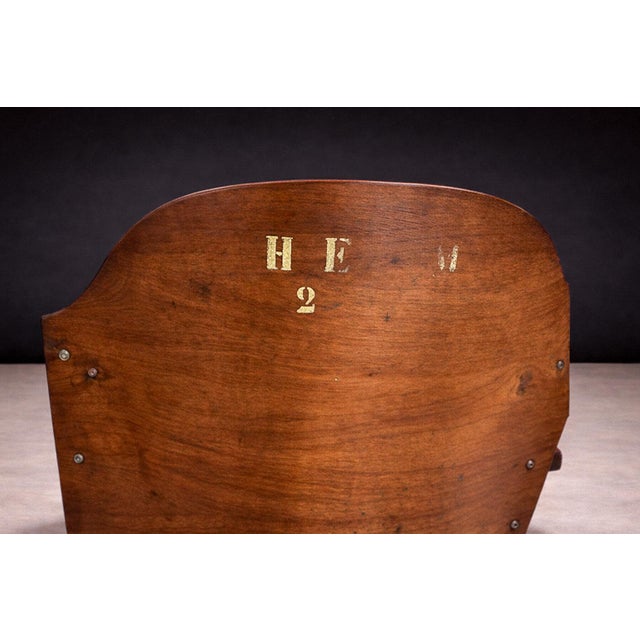 Pair of Auditorium Armchairs in Bentwood, Cimo, 1950s - Lot 140 For Sale - Image 10 of 11