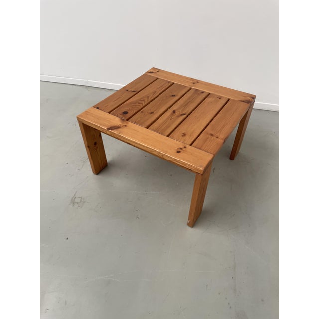 Pine Coffee Table from Maison Regain, 1970s For Sale - Image 14 of 18