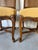 Brown Vintage French Gilles Nouailhac Louis XV–Style Carved Wood & Cane Back Dining / Accent Chairs – Pair For Sale - Image 8 of 12