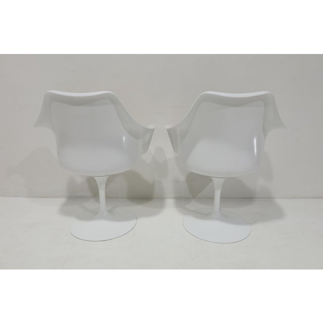 Knoll Eero Saarinen for Knoll Tulip Chairs For Sale - Image 4 of 7