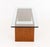 Wood Mid-Century Modern Glass Top Teak Coffee Table For Sale - Image 7 of 8