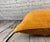 20 x 20 Hemp Pillow Turkish Cushion Natural Orange Pillow Cushion Cover For Sale - Image 4 of 4