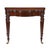 A Federal serpentine-front mahogany game table made in Salem, Massachusetts between 1810 and 1815, attributed to Samuel...