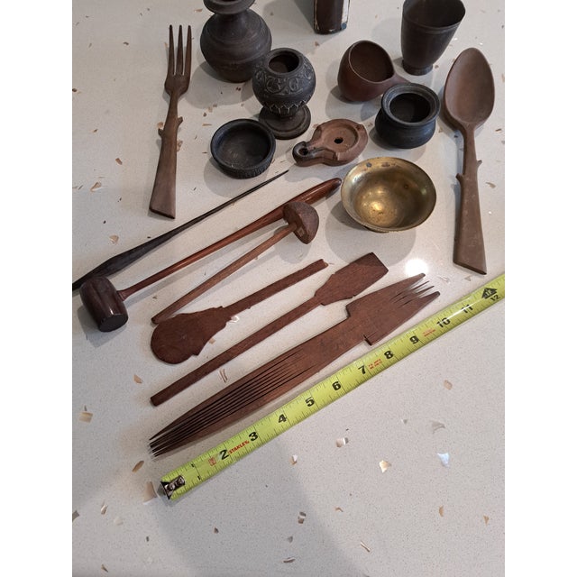 For the Indophile! Implements brought from India to the United States in the 1800's by Rev. John Welsh Dulles. Collection...