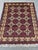 Vintage Afghan Turkmen Ivory Diamond Lattice Tribal Rug - 6'4" X 4'10" For Sale - Image 4 of 12