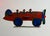 Metal Early 20th Century Seymour Chwast, Pilots in Plane Painting on Metal Sculpture Wall Hanging Seymour Chwast Airplane For Sale - Image 7 of 18