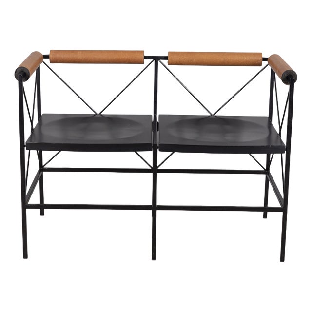 Vintage Lariana Bench by Marco Seveso and Gigi Trezzi for Felicerossi, 1980s For Sale