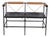 Vintage Lariana Bench by Marco Seveso and Gigi Trezzi for Felicerossi, 1980s For Sale