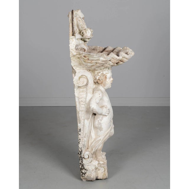19th Century French Cast Stone Fountain For Sale - Image 4 of 16