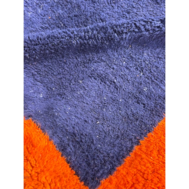 Mid-Century Modern New Handmade Moroccan Mrirt Rug 200x300 Cm For Sale - Image 3 of 9