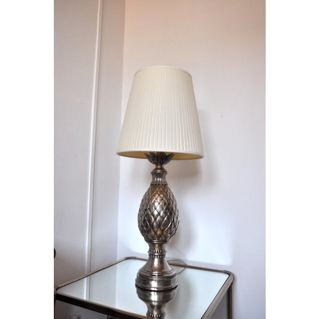 Pineapple Table Lamp, 1970s For Sale - Image 6 of 12