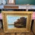 Gold Late 19th Century Wesley Webber Original Oil Painting For Sale - Image 8 of 12