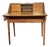 Late 20th Century Tiger Maple Bench Made Drop Front Secretary Desk on Frame For Sale