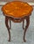 Late 19th Century Refinished French Louis XV Style Carved Walnut and Marquetry Side or Lamp Table For Sale - Image 4 of 11