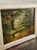 Textile Original Mid Century English Oil Painting by H. Simpson For Sale - Image 7 of 9