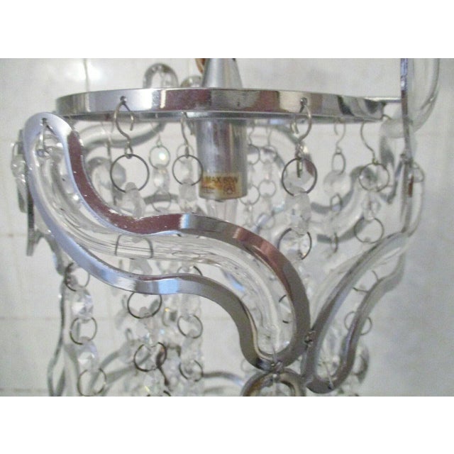 ET2 Twist 1-Light Pendants in Polished Chrome E21253-20pc - a Pair For Sale - Image 4 of 11