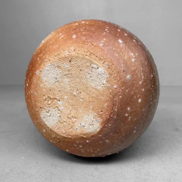 Vintage Shigaraki Ikebana Vase, Japan, 1970 For Sale - Image 10 of 11