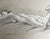 Figurative Reclining Nude Female Mixed Media Drawing of Marissa by Andrew Moreno For Sale - Image 3 of 6
