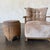 Size: 16" x 16" x 17.5" Wood Species: Reclaimed Walnut Finish: Wax Antique carved walnut side table with a warm aged...