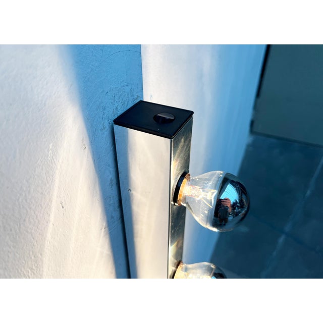 Mid-Century Space Age German Chrome Wall Lamp from Erco For Sale - Image 6 of 18