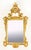 Glass Vintage Monumental Italian Rococo Giltwood Decorative Mirror For Sale - Image 7 of 8