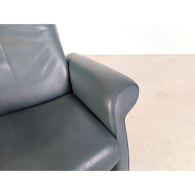 DS 50 Armchair in Dark Green Leather from de Sede, 1990s-2000s For Sale - Image 11 of 14