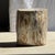 Stone Large Side Table in White and Grey Petrified Wood For Sale - Image 7 of 18