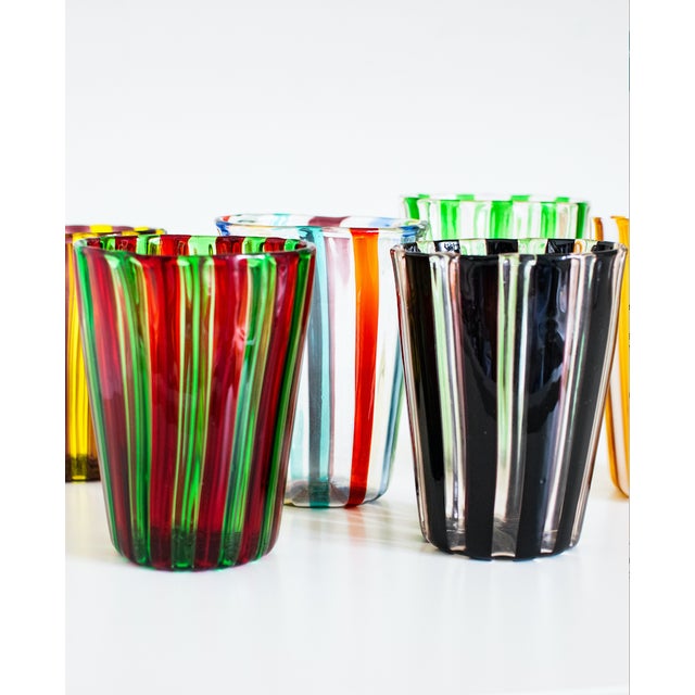 Early 21st Century Ribes Collectable Glasses by Mariana Iskra, Set of 6 For Sale - Image 5 of 6