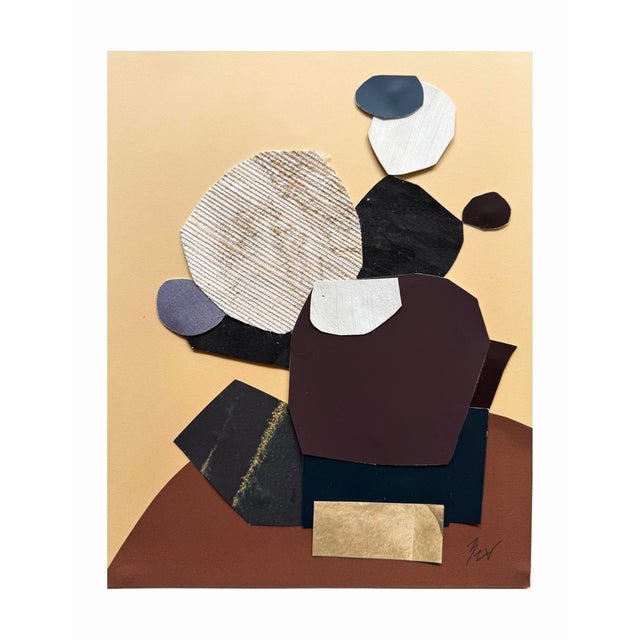 "Memorabilia" is an original mixed media collage on paper by Zac Woodiel. This is one of nine pieces in the "Memorabilia"...