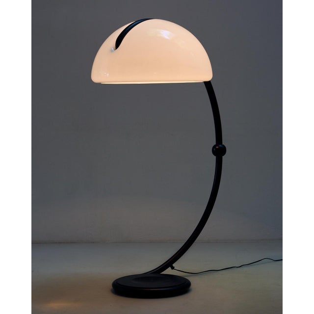 Serpente Floor Lamp by Elio Martinelli for Martinelli Luce, in Flawless conditions. Designed 1970 to 1979 I have official...