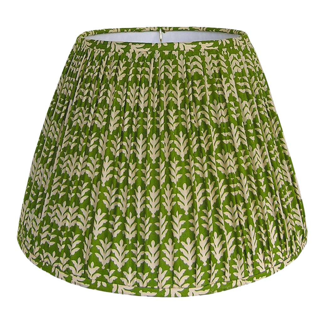 Made to Order, Cotton Fabric Small Pleated Gathered Lamp Shade Chairish