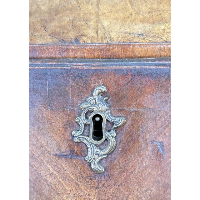 Wood Antique Georgian Secretaire in Mahogany, 1870 For Sale - Image 7 of 12