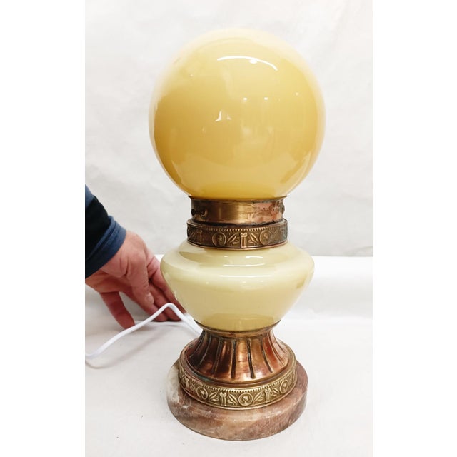 Traditional Art Deco Table Lamp For Sale - Image 3 of 9