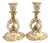 Rococo Porcelain Candlesticks from Derby, 1830, Set of 2 For Sale