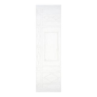 Schumacher X Mary McDonald Swedish Manor Panel A in White For Sale