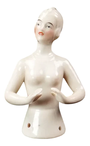 Dancer Half-Figurine in Porcelain, Germany, 1920s