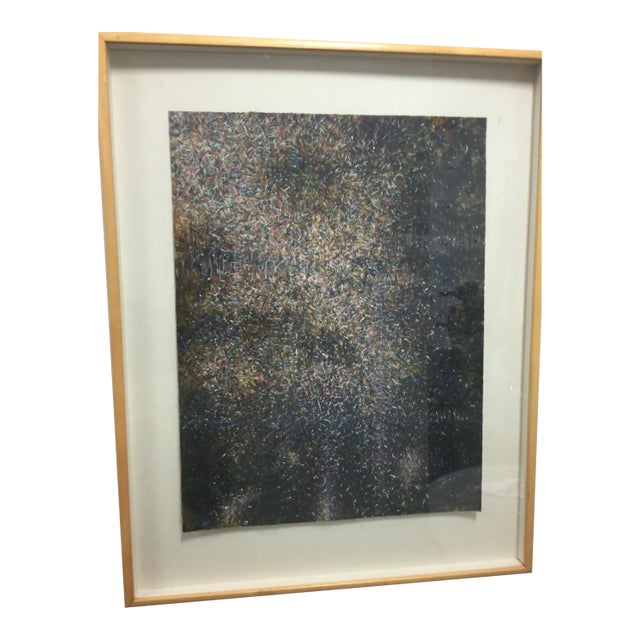 Mixed media abstract art by Avi Adler For Sale