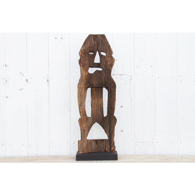 Antique Papua Ancestral Figure For Sale In Los Angeles - Image 6 of 8