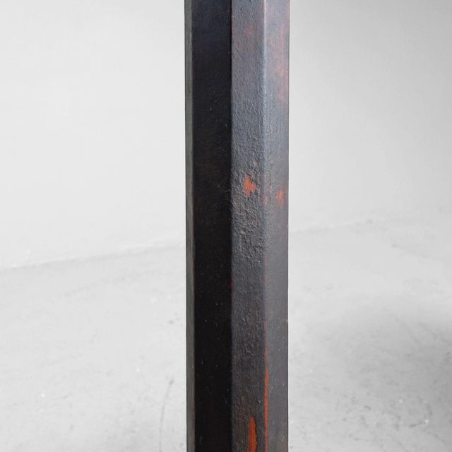 Antique Japanese Wooden Shokudai Candleholder, 1870s For Sale - Image 10 of 10