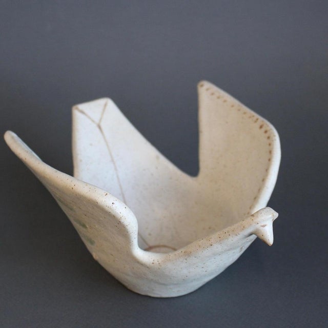 Vintage Italian Ceramic Dove by Bruno Gambone, 1970s For Sale - Image 9 of 18