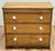 Mid-Century Modern Antique English Pine Three Drawer Chest For Sale - Image 3 of 16