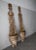 8ft Tall Pair of Antique European Wood Jardiniere Planters For Sale In Las Vegas - Image 6 of 12