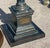 Each shade shows slight deformation. One shade is ．＞ missing pin that secures the outer shade to the mount _the mount...