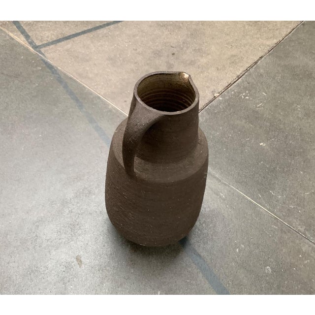 Mid-Century Brutalist German Floor Vase from Krösselbach Keramik, 1960s For Sale - Image 11 of 18