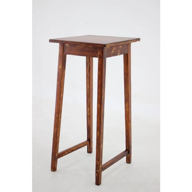 Beech Flower Stand, Czechoslovakia, 1940s For Sale - Image 3 of 9