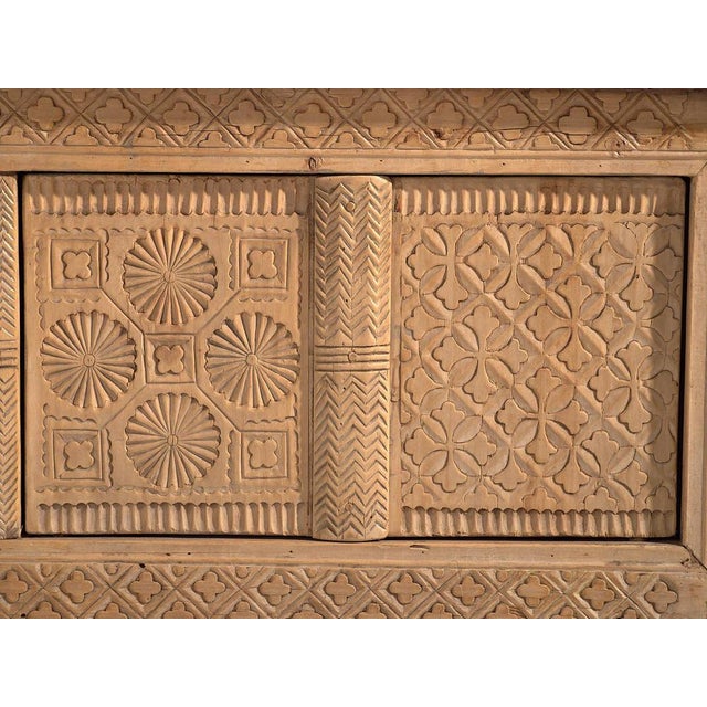 Antique Hand Carved TV Cabinet, 1900 For Sale - Image 14 of 18