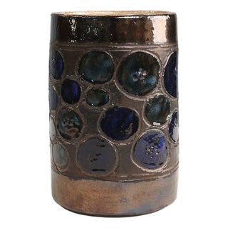 Sculptural Ceramic Vase from Perignem, Belgium, 1960s For Sale