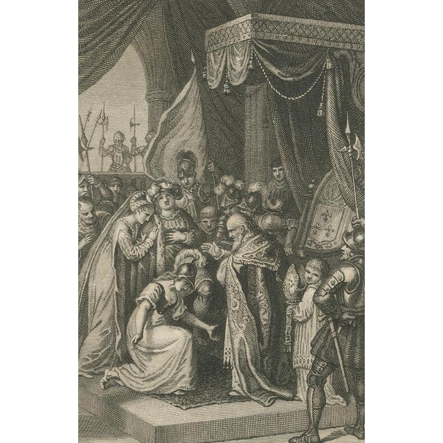 Joan of Arc Life Scenes, 1813, Copper Print Engraving on Paper For Sale - Image 4 of 10