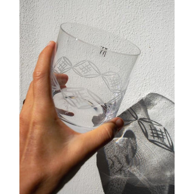 Whiskey Glasses by Maryana Iskra for Ribes Studio Verres, 2004, Set of 6 For Sale - Image 16 of 18