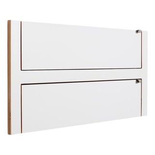 80×40-2 Fläpps Shoe Shelf in White from Ambivalenz For Sale